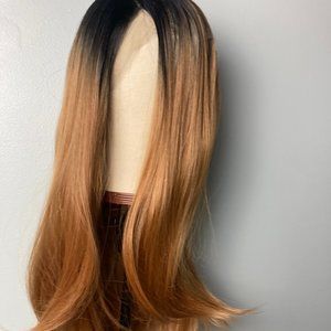 Black Blonde Lace Front Wig